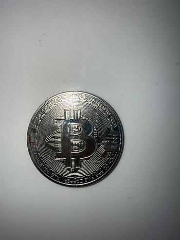 нитрил: Продам памятную, сувенирную монету “Bitcoin” всего лишь за 100 сом — 2