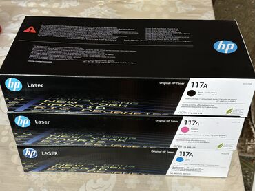 rengli printer satilir: Yeni HP 117A color 3 rəngi var