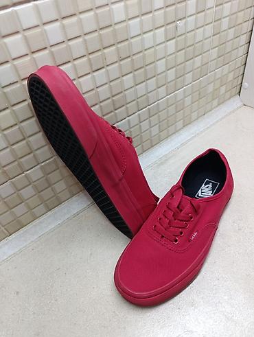 вулкани: Мужские кроссовки, 42, Vans, Новый, цвет - Красный, Платная доставка — 2