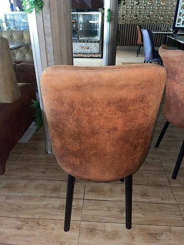 Sifarişlə restoran stulları: Metal, Parça — 1