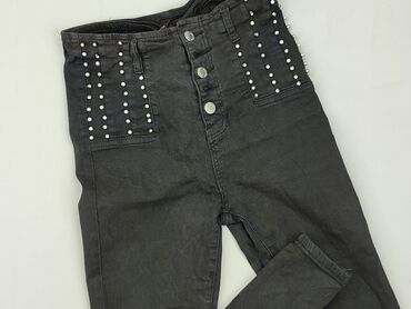 czarne spódnice allegro: Jeans, S (EU 36), condition - Fair