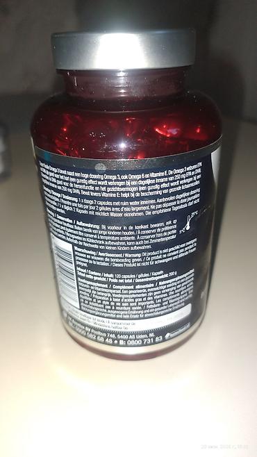 konoplya yağı: Lucovitaal Super Visolie Omega 3 – 120 kapsul. Məhsul 4 ədəd dir. Çox — 2