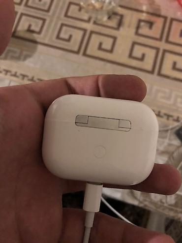 airpods pro sag: Yeni Simsiz (Bluetooth) Qulaqcıqlar, Apple, rəng - Ağ — 3