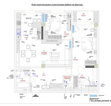 Продажа квартир: 3 комнаты, 95 м², Ботанический сад Элитка, 3 этаж, ПСО (под самоотделку) — 3