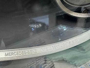 Передние фары: Передняя левая фара Mercedes-Benz 2018 г., Новый, Оригинал, Германия — 7