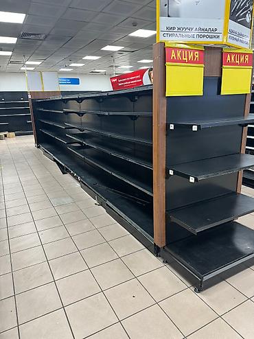Торговое оборудование: Стеллажи
Полки
Витрины 
Полки для магазина — 6
