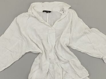 białe eleganckie bluzki z krótkim rękawem: Блуза жіноча, S, стан - Дуже гарний
