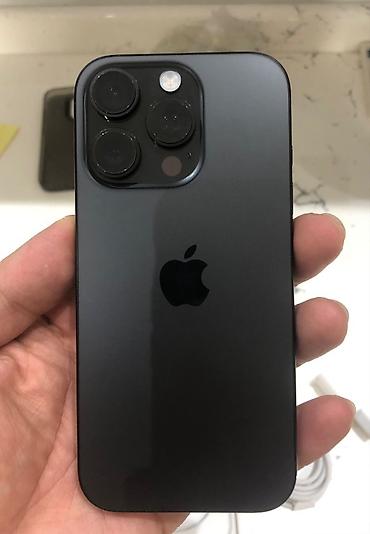 Apple iPhone: IPhone 16 Pro, 128 GB, Black Titanium, Zəmanət — 6