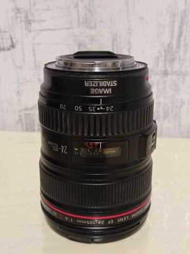 Foto və videokameralar: Canon 24/105 satılir