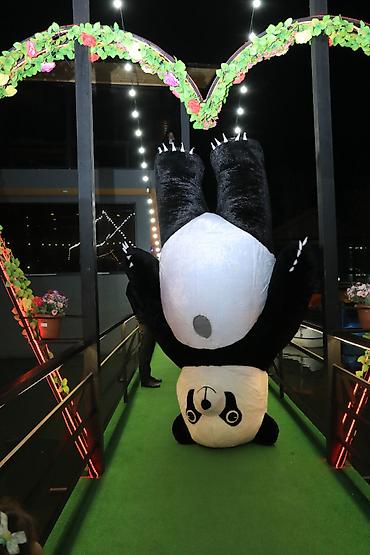 Animatorlar: Panda maskot Satilir 3 metr panda üzərində 2 batarya və charger — 9