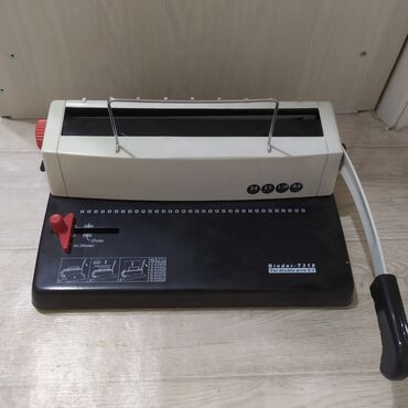 принтеры дордой: Брошюратор/переплетная машина на металлическую пружину. Черно-бежевая