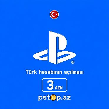 oyun hesap satış: Sizin adınıza şexsi türk psn hesabının açılması yalnız 3 AZN! — 1