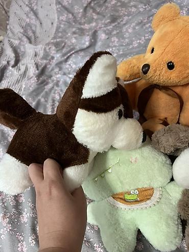 teddy bear: Набор мягких игрушек (разные персонажи), комплектом. В составе: - — 2