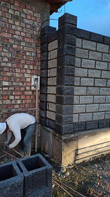 Заборы из пескоблока: Заборы из пескоблока — 20