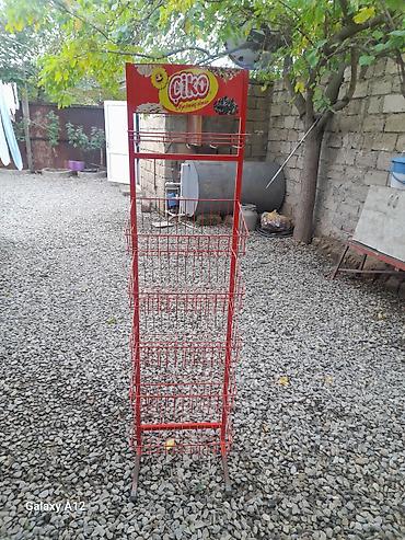 vitrin panel: Metal ticarət stendləri – 3 ədəd - Məhsul tipi: mağaza üçün tel — 3