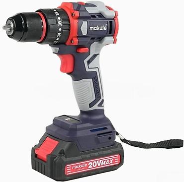 mini drel satilir: Batareyalı drel "Makute 10mm dəmir patron 20V Model: CİD121-2BL" 💳 — 1