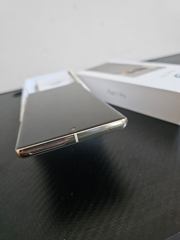 Google: Google Pixel 7 Pro, Б/у, 128 ГБ, цвет - Зеленый, 1 SIM, eSIM — 5