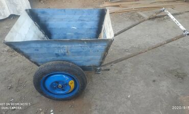 Садово-строительные тачки и тележки: Садово-строительная тачка и тележка, Двухколесная, Б/у — 2