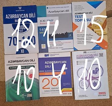 Testlər: Şagird və abituriyentlər üçün fənn üzrə hazırlıq kitabları dəsti — 3