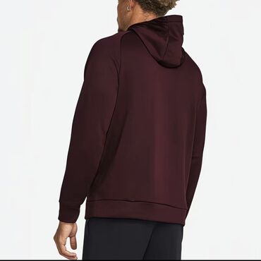 зип худи оверсайз мужские: Мужское худи Under Armour (бордовый цвет) новый - Классический крой
