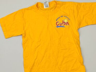 koszulka żółta: Koszulka, 8 lat, 122-128 cm, stan - Bardzo dobry