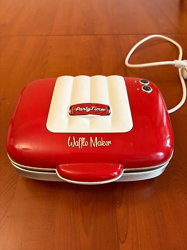 Ariete Party Time Waffle Maker satılır. Orijinal, işlək vəziyyətdədir