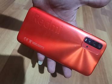 herbi telefon: Redmi 9T, 64 GB, rəng - Narıncı, Barmaq izi — 8
