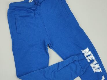 spodnie dresowe chłopięce wyprzedaż: Sweatpants, SinSay, 10 years, 134/140, condition - Good