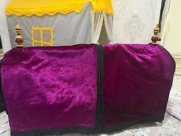 Балдар дүйнөсү: Люлька, Колдонулган, Бешик, Жыгач, түсү - Кызгылт көк, Өзү алып кетүү — 1
