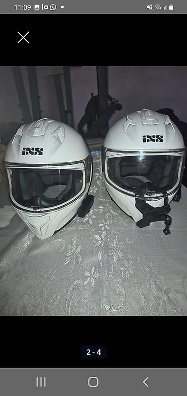 full bike: Məhsul: iXS tam üzlü moto dəbilqə (ağ rəng) - Brend/model: iXS - Tip — 2