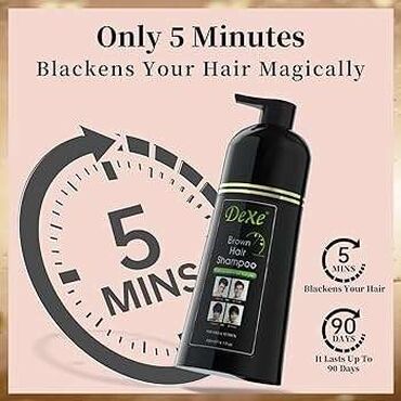 Şampunlar: Məhsul: Dexe Black Hair Shampoo – Saç Qara Rəngi Verən Şampun — 4
