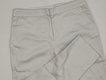 tk maxx spodnie: Material trousers for women, size L (EU 40)