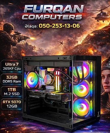 setup: RTX 5070 12GB + Ultra 7 265KF Prosessor ile sizler ucun nevbeti Gaming — 1