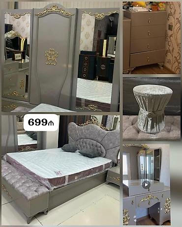 *699₼ YATAQ mebeli :-TƏCİLİ SATILIR*‼️ Yaxşı vəziyyətdə baza var