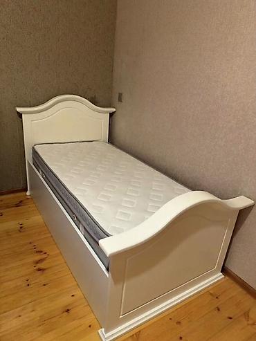 İşlənmiş, Təknəfərlik çarpayı, Bazalı, Matras ilə, Siyirməsiz lalafo.az -da İşlənmiş, Təknəfərlik çarpayı, Bazalı, Matras ilə, Siyirməsiz