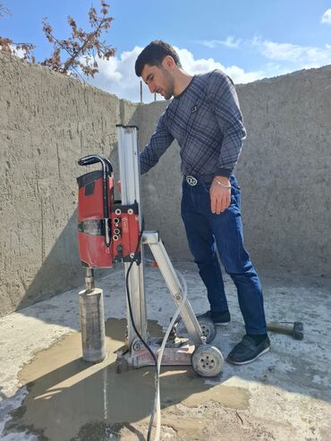 Plitə işləri: Beton kesimi beton kesen beton deşen betonlarin kesilmesi deşilmesi