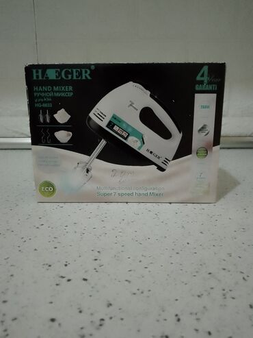 islenmis wifi modem: Ручной миксер, Haeger, Новый, Самовывоз