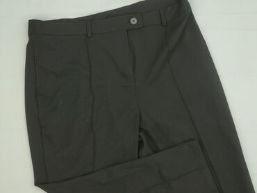krótkie spodenki do grubych rajstop: Material trousers for women, H&M, size XL (EU 42)