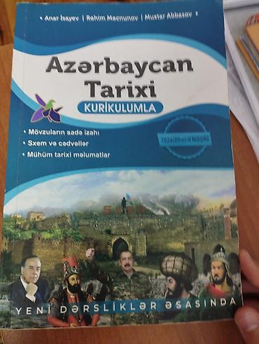 tar: “Azərbaycan Tarixi Kurikulumla” adlı dərs vəsaiti. Kitabın müəllifləri — 1
