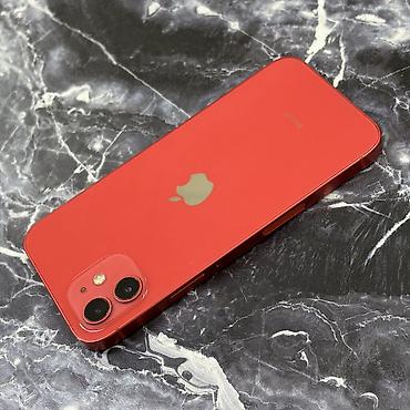 Apple iPhone: IPhone 12, Б/у, 128 ГБ, Красный, 80 % — 9