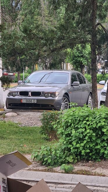 bmw 3 й серии: BMW 7 series: 2002 г., 3.6 л, Автомат, Бензин, Седан