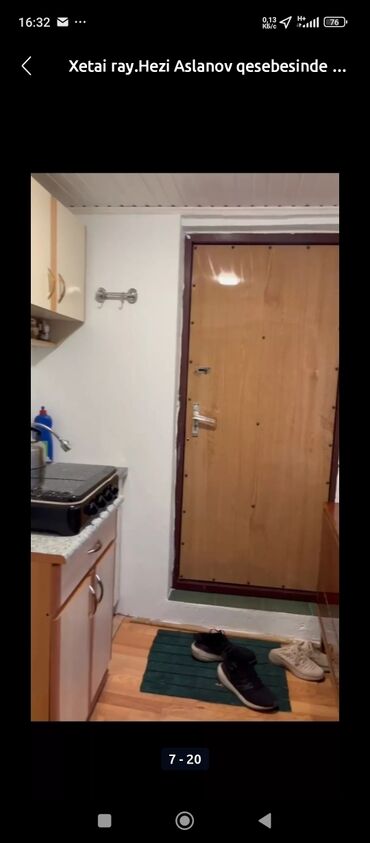 Uzunmüddətli kirayə evlər: 35 kv. m, 1 otaqlı, Kombi, Qaz, İşıq — 4