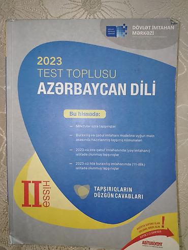 Azərbaycan dili Testlər 11-ci sinif, DİM, 2-ci hissə, 2023 il lalafo.az -da — 1 Azərbaycan dili Testlər 11-ci sinif, DİM, 2-ci hissə, 2023 il — 1