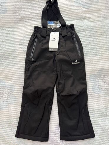 детские летние лосины: Джинсы и брюки, цвет - Черный