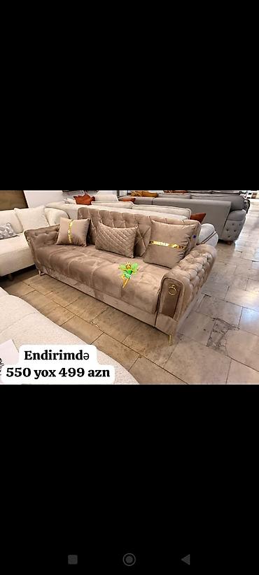 zapi satilir 300 azn: Divan, Yeni, Açılmayan, Bazasız, Vеlur parça — 1