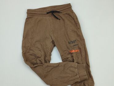 trencz brązowy: Spodnie dresowe, Destination, 9 lat, 128/134, stan - Bardzo dobry