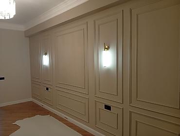 Фасадные 3D панели: Стенные декоративные панели с классическими молдингами и встроенным — 1