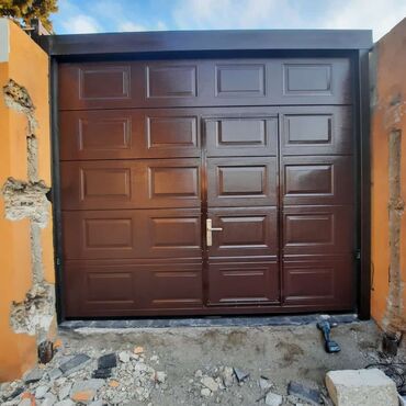 Həyət darvazaları: Avtomatik darvazala, qaraj qapıları, jalüz qapılar, sənaye qapıları — 26