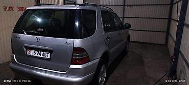 мотор морнинг: Mercedes-Benz ML-Class: 2000 г., 2.7 л, Автомат, Дизель, Кроссовер — 2