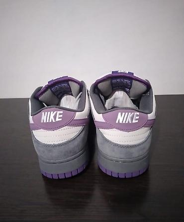 мурские туфли: Nike SB Dunk Low Pro, фиолетово‑серо‑белая расцветка. - Модель — 4